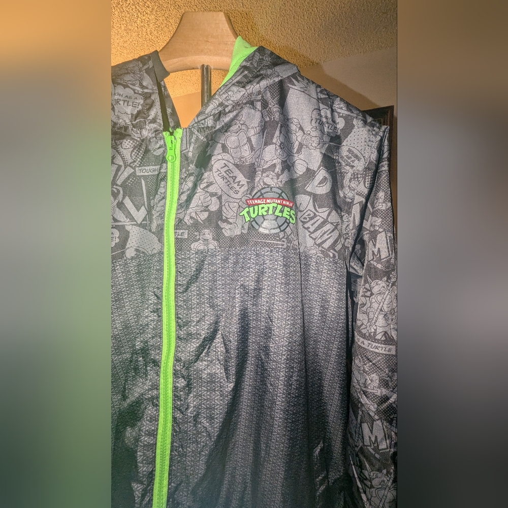 Nickelodeon Jacket with Vibrant Green Accents
